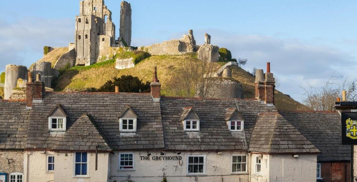 The ruins of Corfe Castle — Corfe Castle
