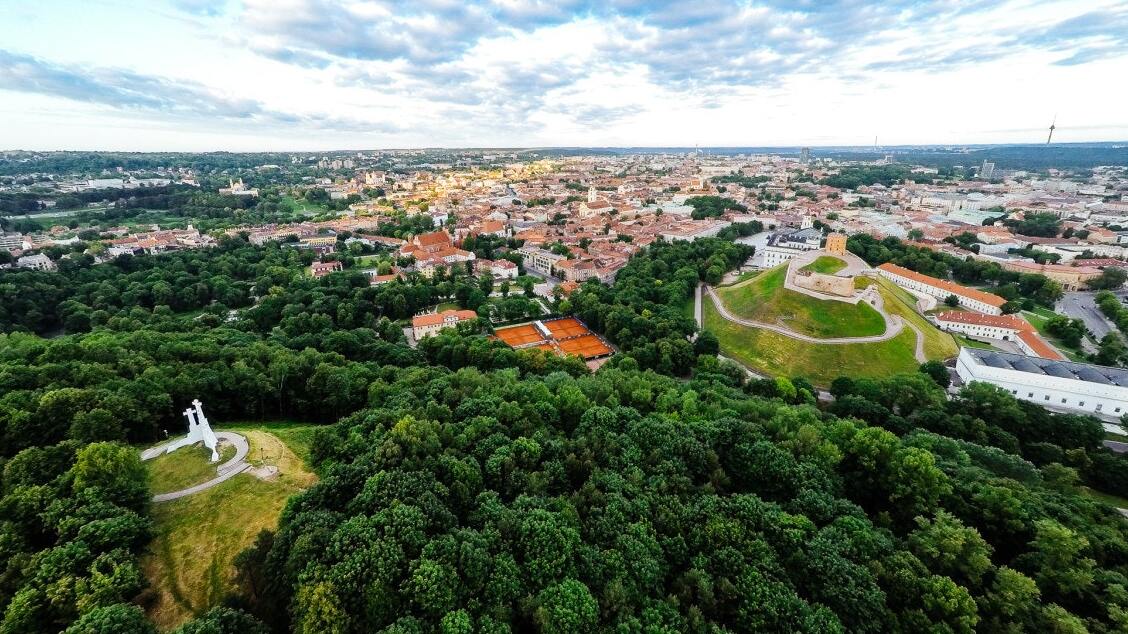 Vilnius and the Hill of Three Crosses — Vilnius