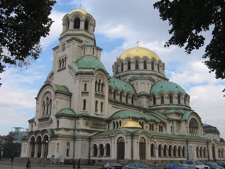 St Alexandar Nevski Memorial Church, the Sofia's most photographed monument. — Sofia