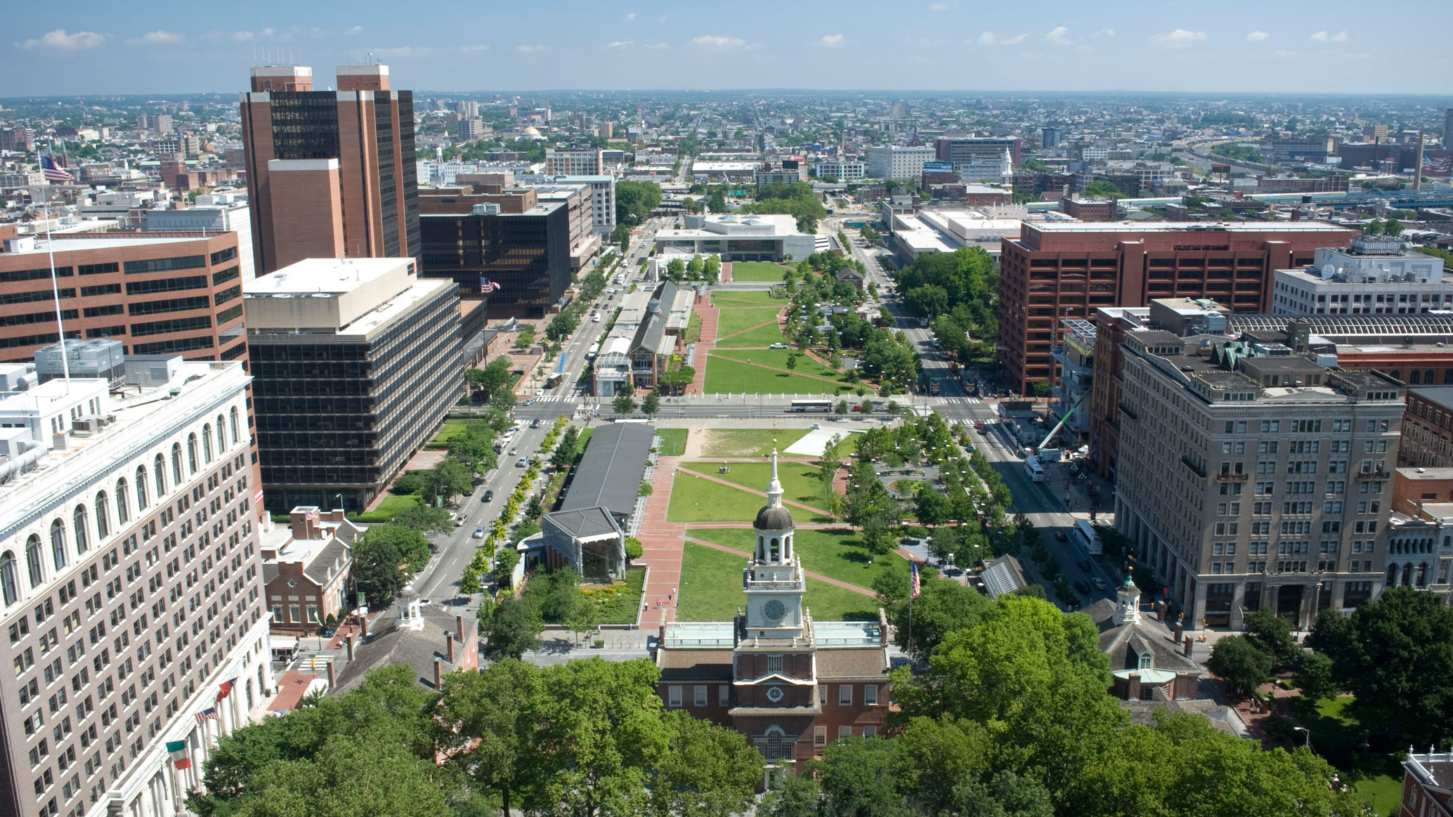 The Independence National Historical Park — Filadelfia