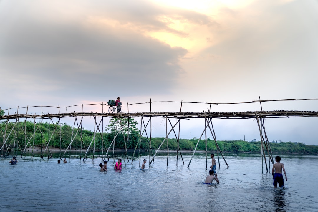 Koh-Pen-Brücke, eine Bambusbrücke - Krong Kampong Cham | Secret World Trip Planner