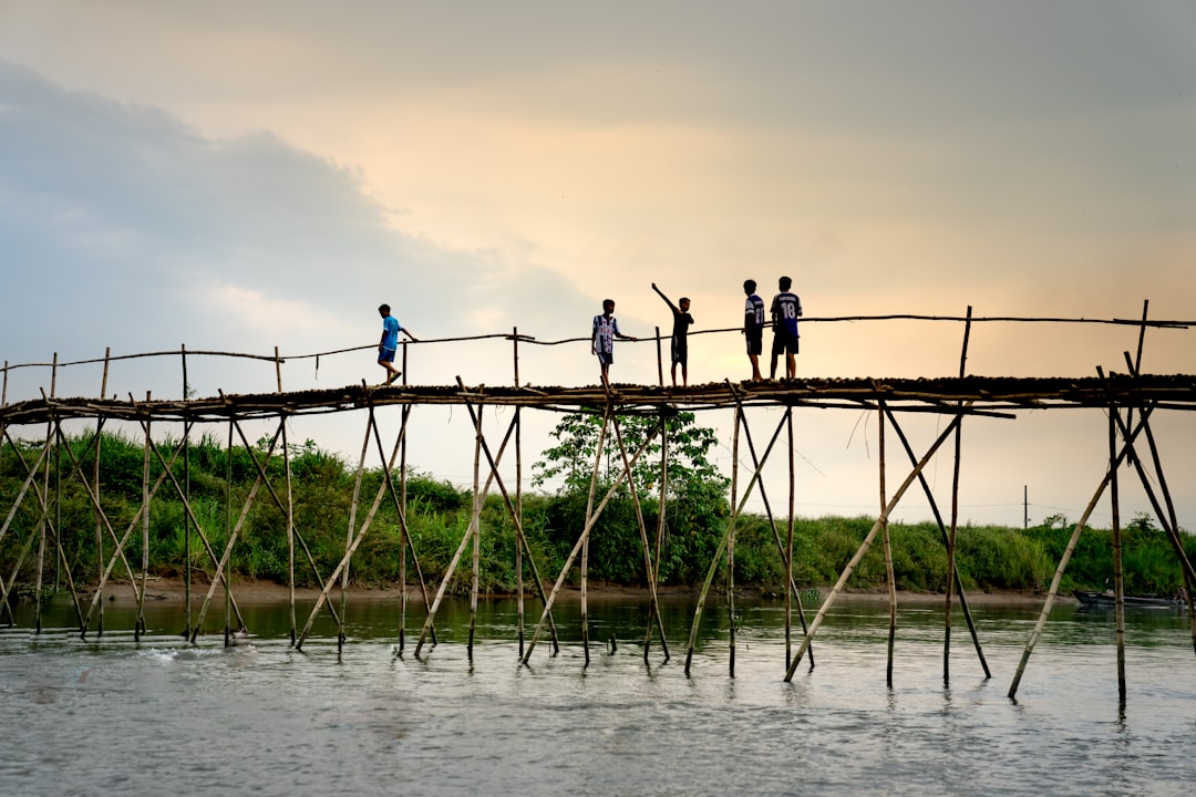 Koh-Pen-Brücke, eine Bambusbrücke - Krong Kampong Cham | Secret World Trip Planner