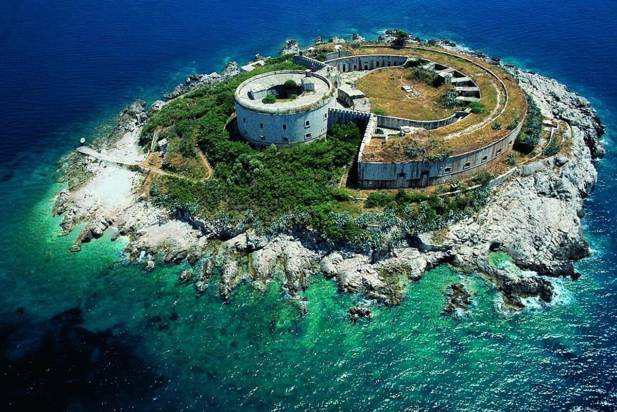 Mamula is a circular islet in the Adriatic sea - Rondoni | Secret World Trip Planner