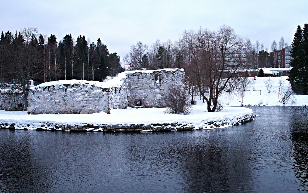 Finlandia: Castello di Kajaani — Kajaani