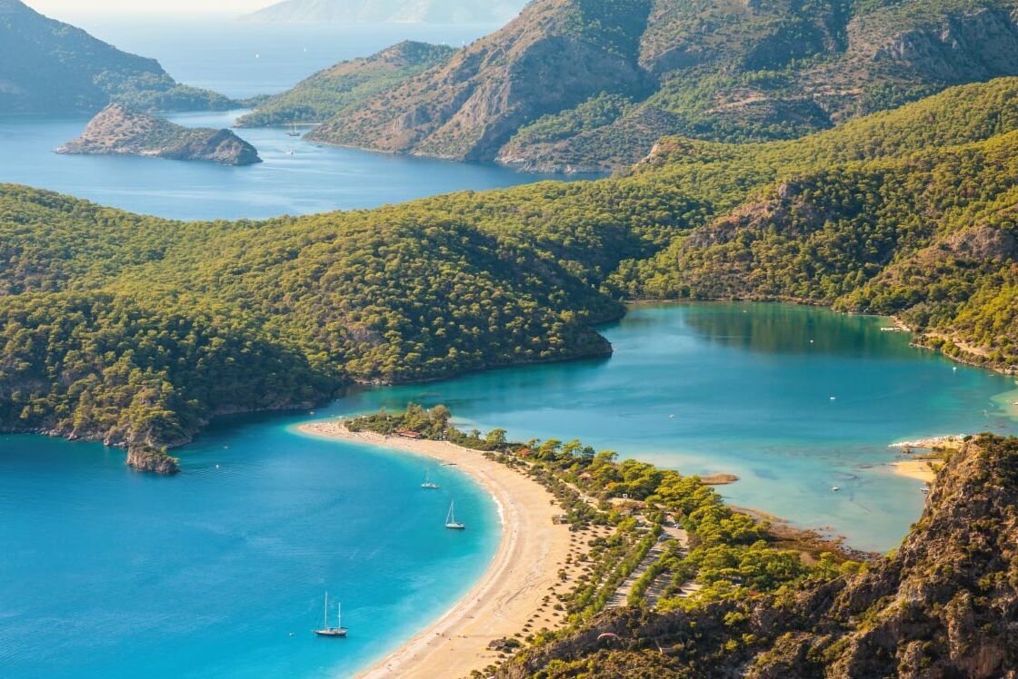 Oludeniz, vielleicht der schönste Ort der Türkei — Ölüdeniz
