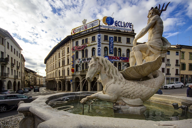 The Neptune Fountain — Conegliano