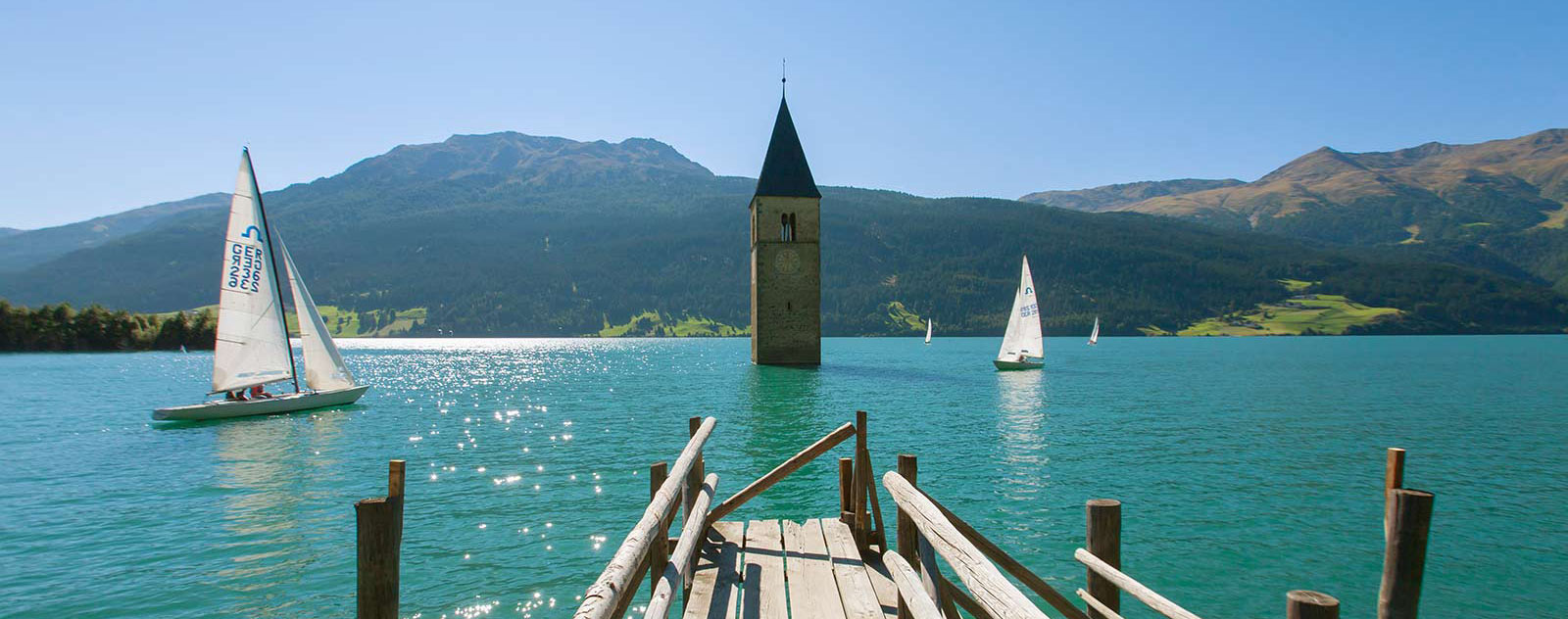 Glockenturm am Reschensee - Resia | Secret World Trip Planner