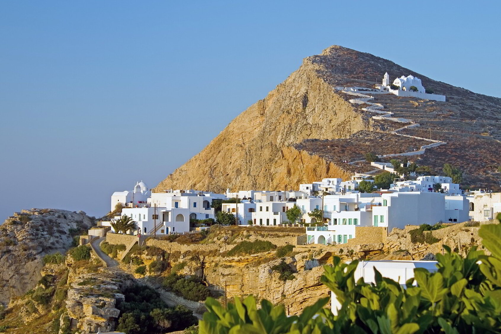 Die Insel Folegandros - einer der erstaunlichsten Orte in Griechenland. — Folegandros