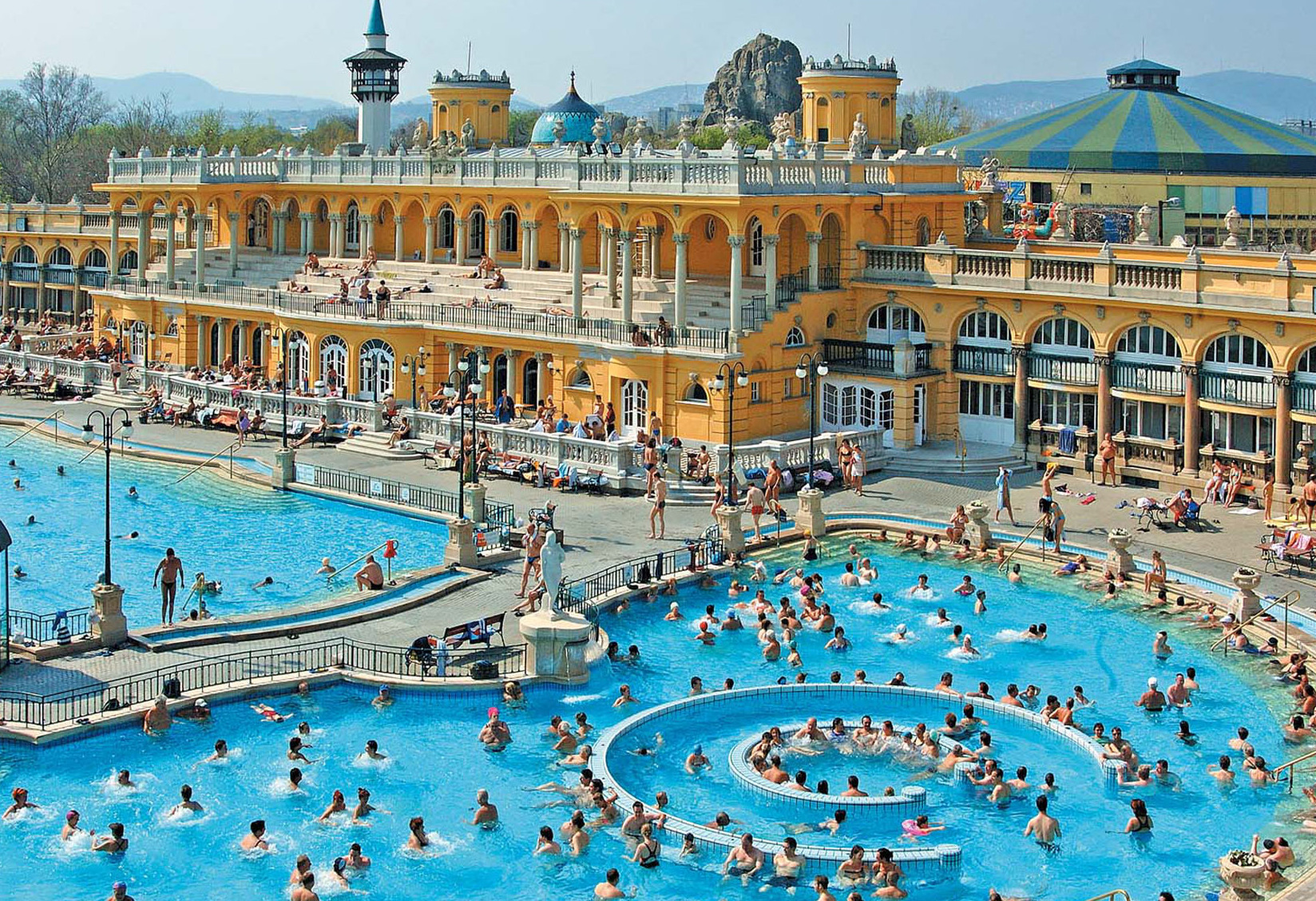Budapest is the ‘City of Spas : Szechenyi Spa Baths — Budapest
