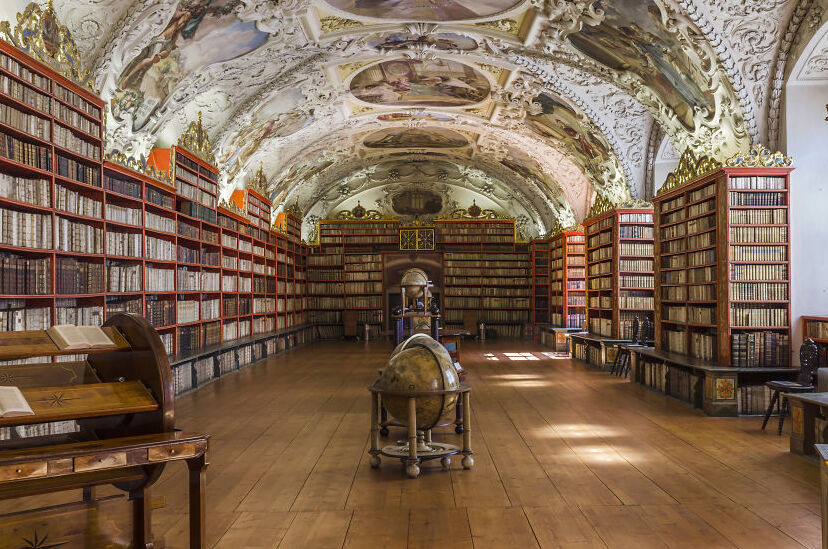 Strahov Library in Prague — Praha 1-Hrad?any