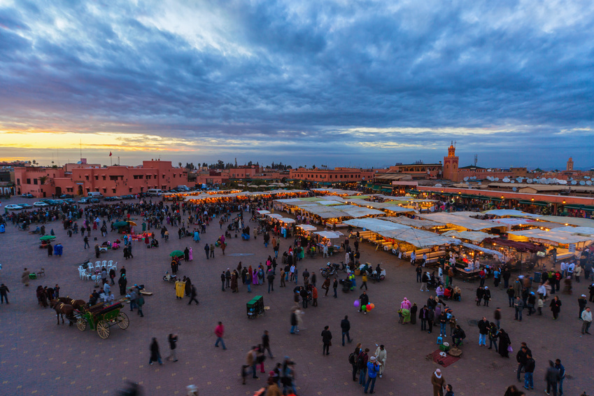 The Jamaa El Fna place - Marrakesh | Secret World Trip Planner