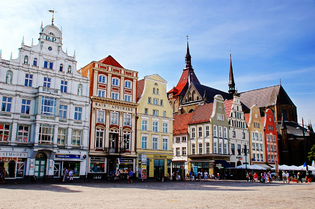 Piazza del Mercato Nuovo — Rostock