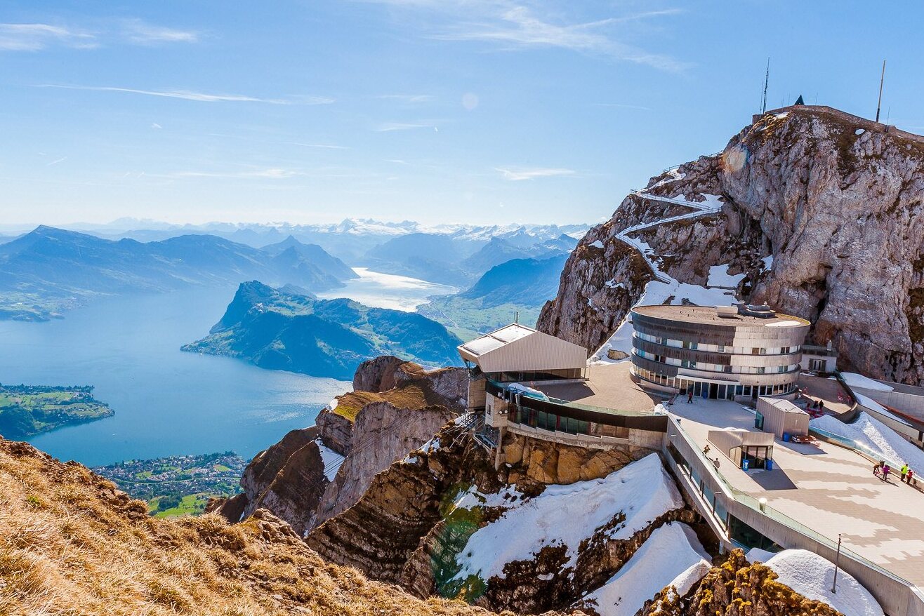 Der Pilatus und die atemberaubende Aussicht auf die 3 Seen — Alpnach