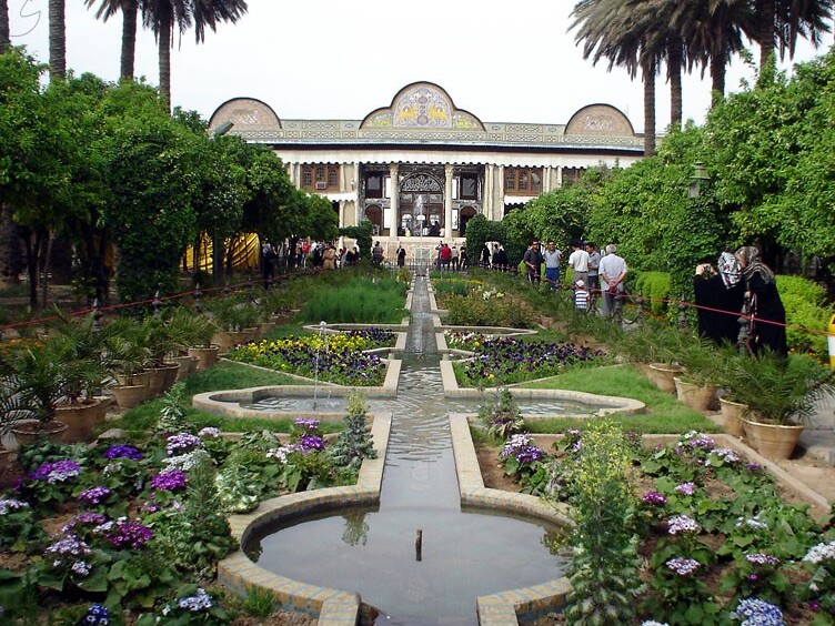 Der Delgosha-Garten ist der älteste Garten in Schiraz (Iran ) — Shiraz