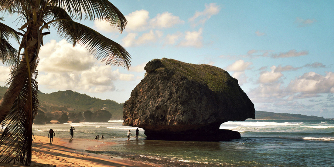 Bathsheba Beach: ideal für ein Foto — Bathsheba