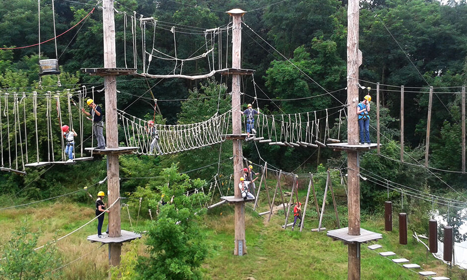 The Xsund rope park in Terlano - Terlan/Terlano | Secret World Trip Planner