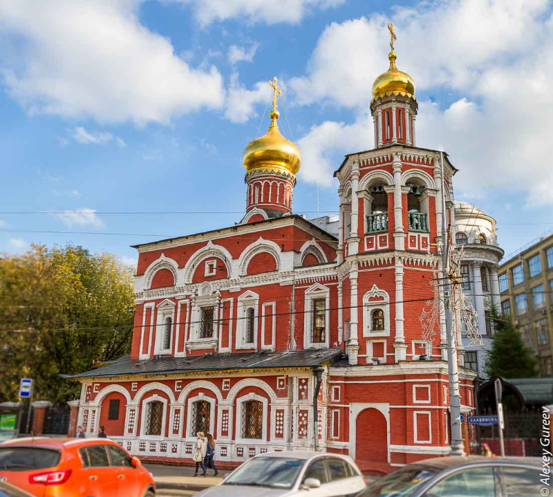 Chiesa di Tutti i Santi a Mosca — Moskva