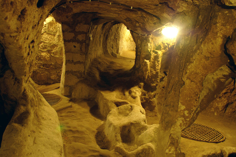 Derinkuyu, die unterirdische Stadt - Derinkuyu | Secret World Trip Planner