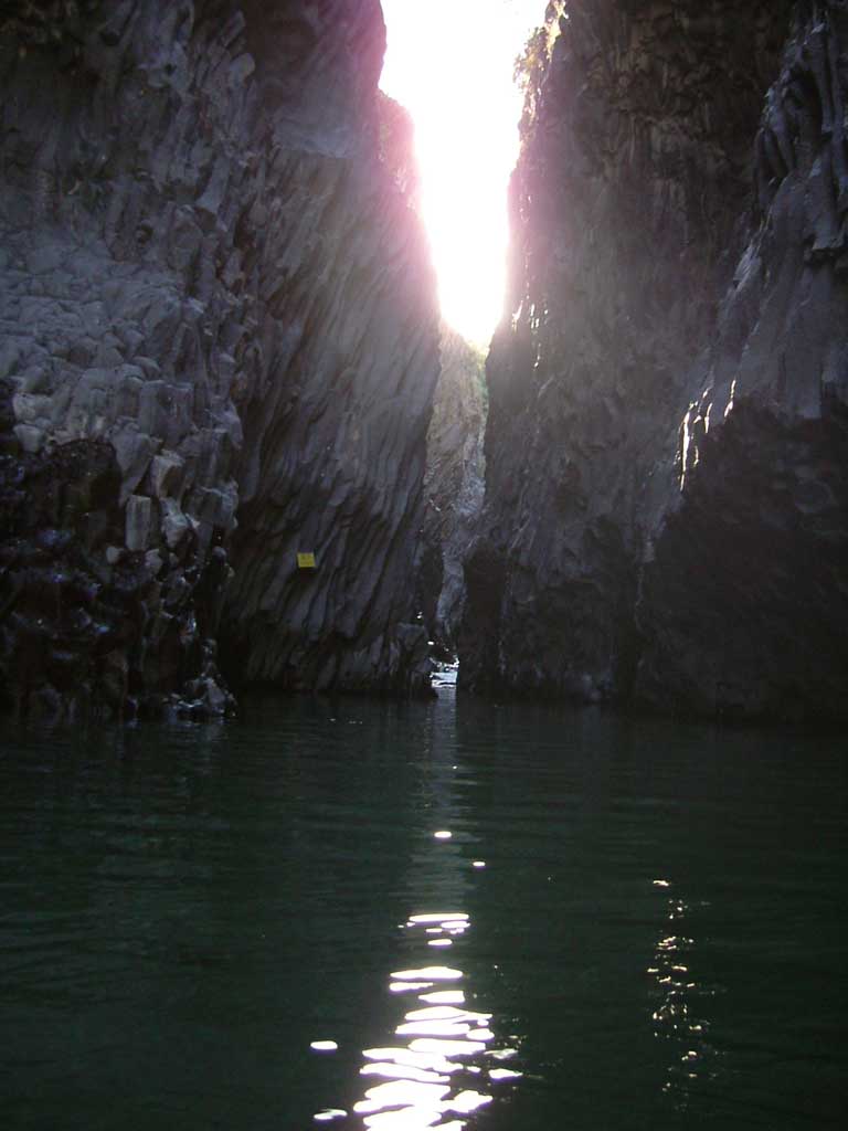 Alcantara-Schlucht — Castiglione di Sicilia