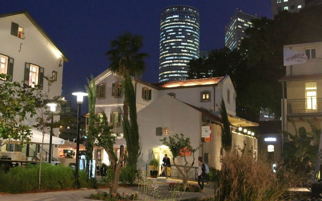Sarona Templer Colony Clock — Tel Aviv