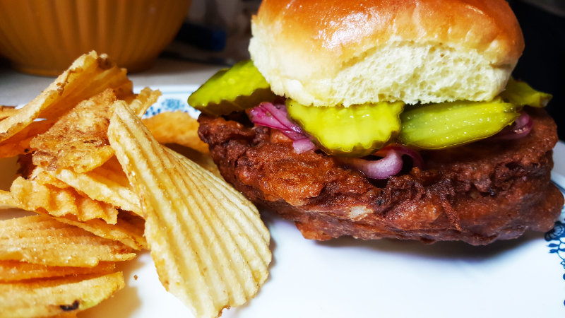 Gebratene Gehirn-Sandwiches - Vereinigte Staaten — Ohio River