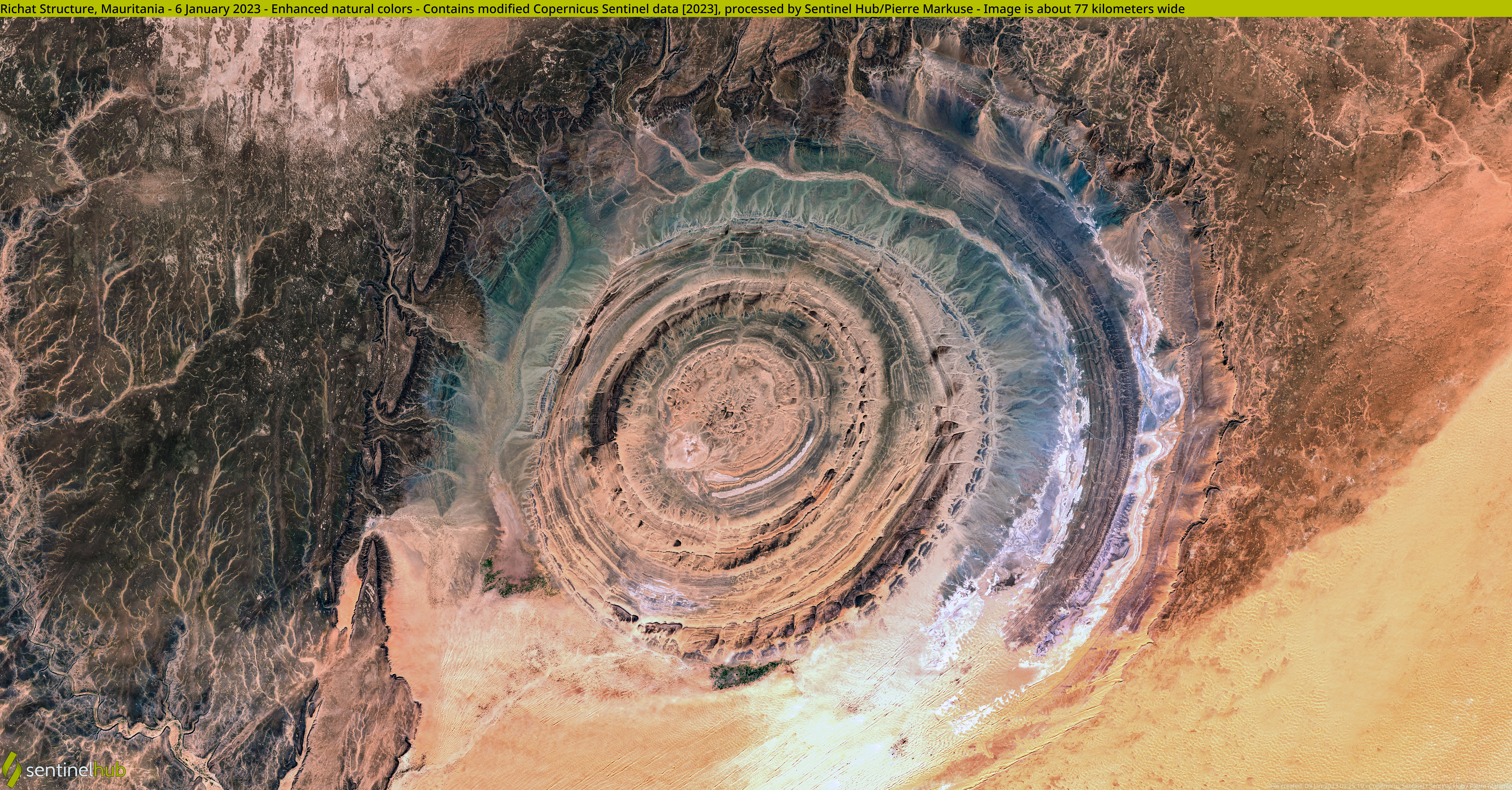 Das Auge der Sahara ( Die Richard-Struktur ) - Ouadane | Secret World Trip Planner