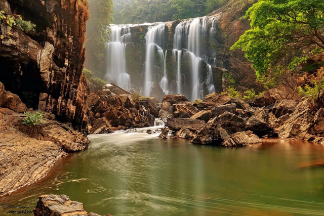 Sathodi Falls: Unveiling the Serenity of Karnataka's Hidden Cascade — Balagar