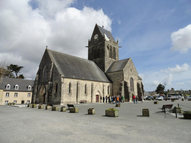 Private John Steele Monument - Sainte-Mère-Église | Secret World Trip Planner