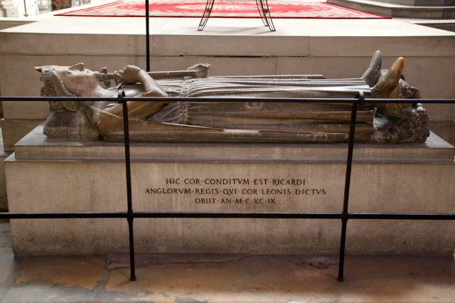 The embalmed heart of King Richard I — Rouen