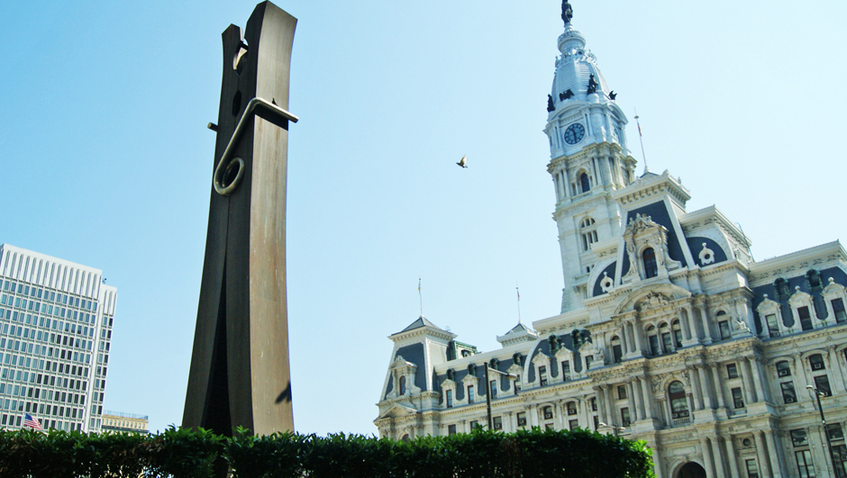 Clothespin by Claes Oldenburg — Philadelphia
