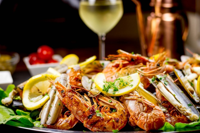 Seafood: — Ilhabela