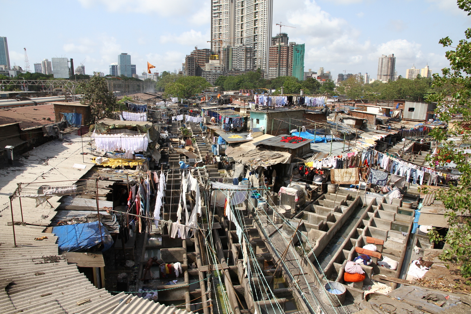 The laundry district or Dhobi Ghat - Mumbai | Secret World Trip Planner