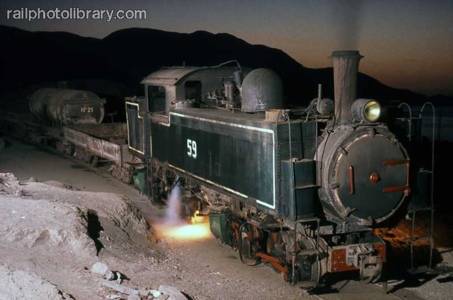 The world's last surviving Kitson Meyer 0-6-6-0T — Taltal