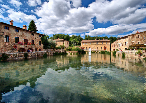 Vignoni ရေချိုးခန်း - Bagno Vignoni | Secret World Trip Planner
