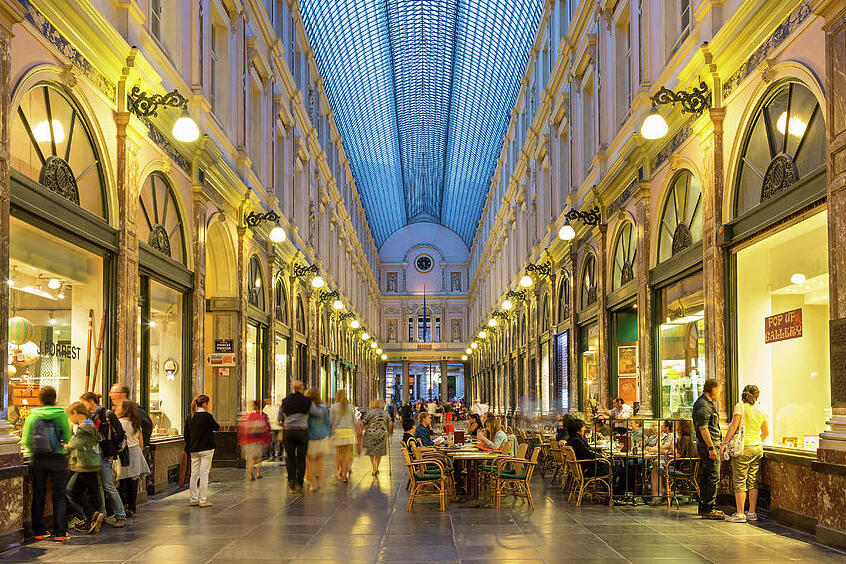 The spectacular Galeries Royales — Bruxelles