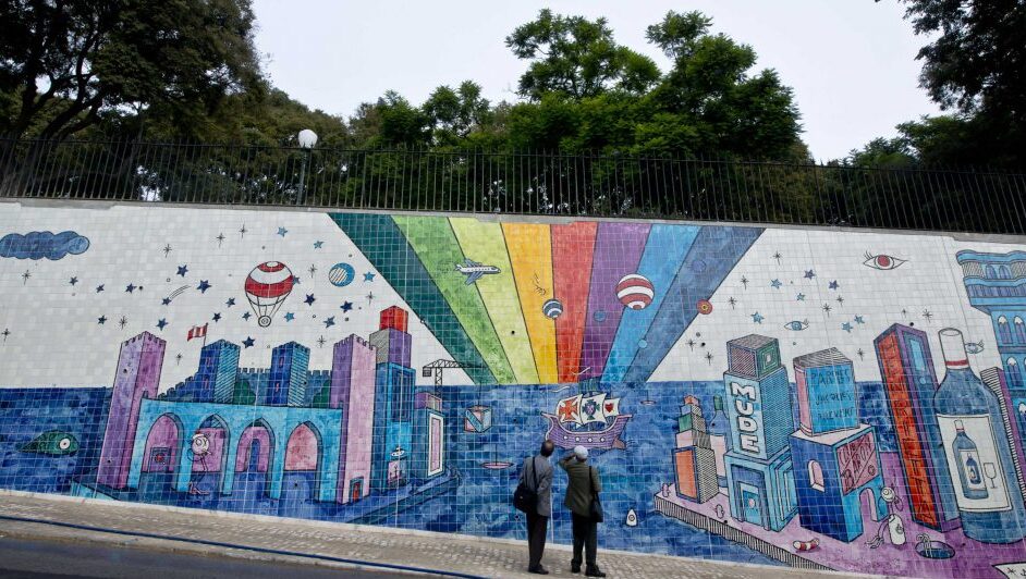 Lissabon | André Saraiva Wandbild — Lisboa
