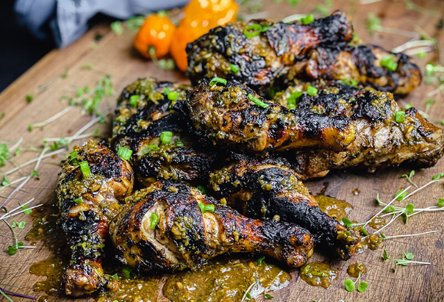 Jerk chicken — Tortola