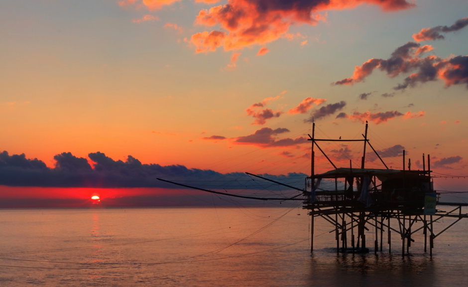 Italy | Trabucco, a real Fishing Machine - Ortona | Secret World Trip Planner