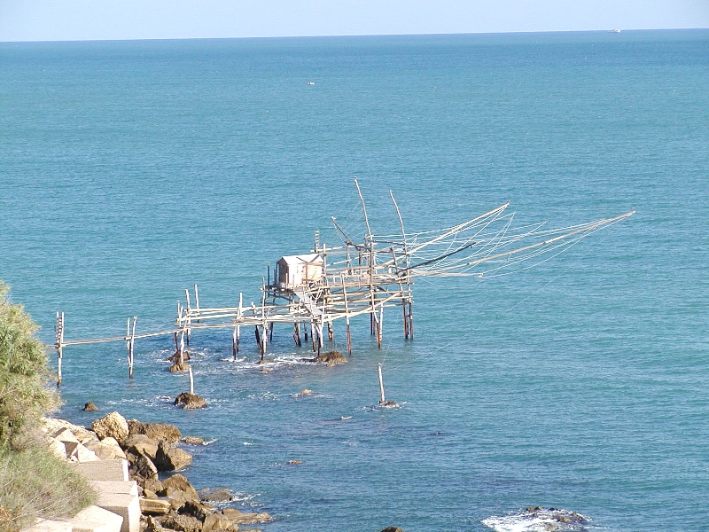 Italy | Trabucco, a real Fishing Machine - Ortona | Secret World Trip Planner
