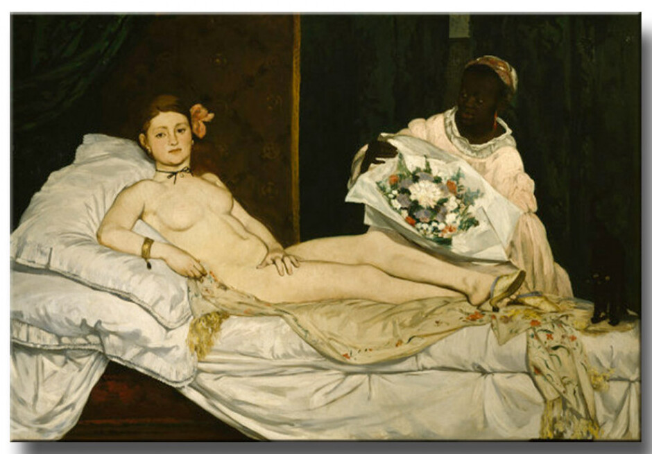 Olympia by Manet - Paris | Secret World Trip Planner