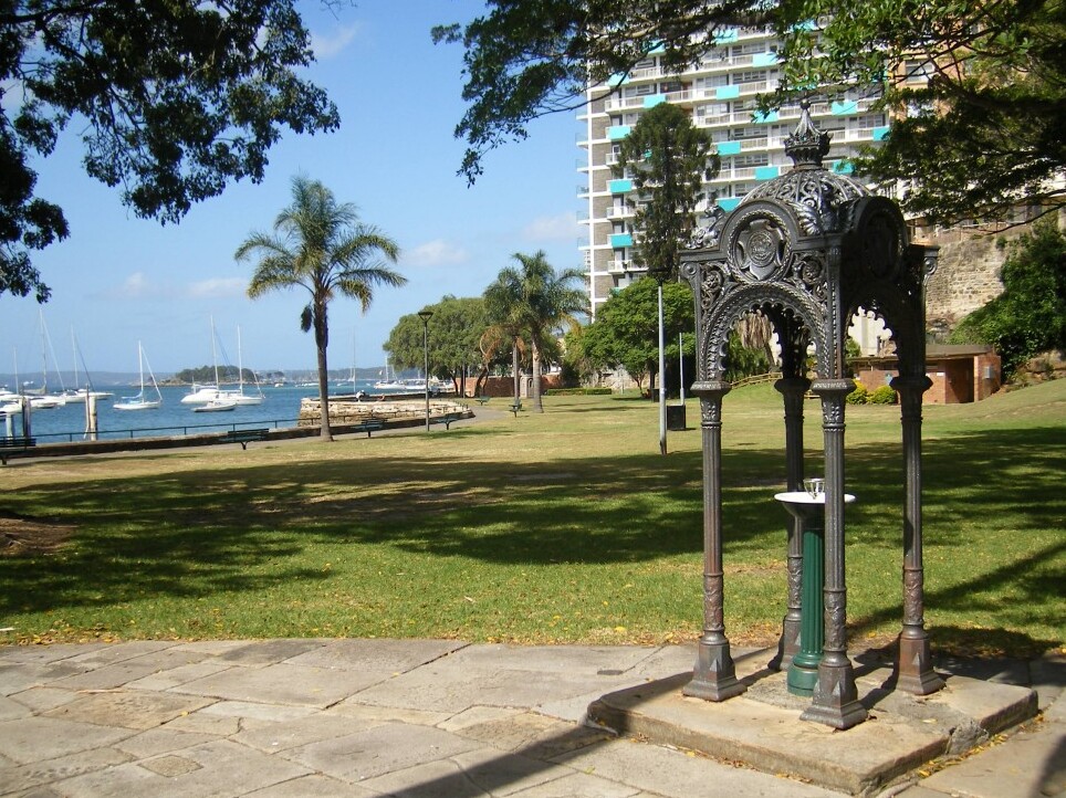 Beare Park Canopy Fountain — Elizabeth Bay