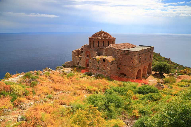 La chiesa di Agia Sofia — Monemvasia
