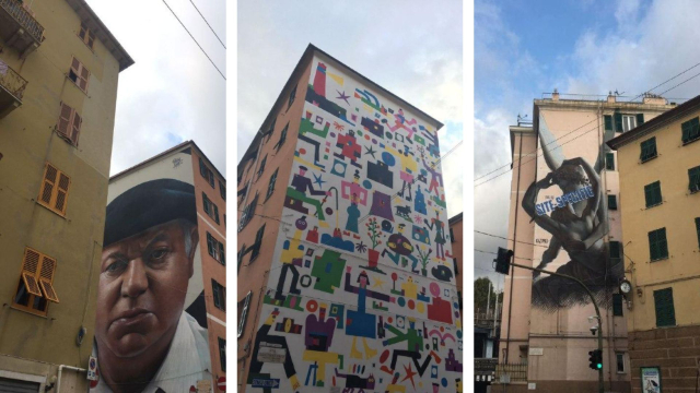 Progetto On The Wall — Genova