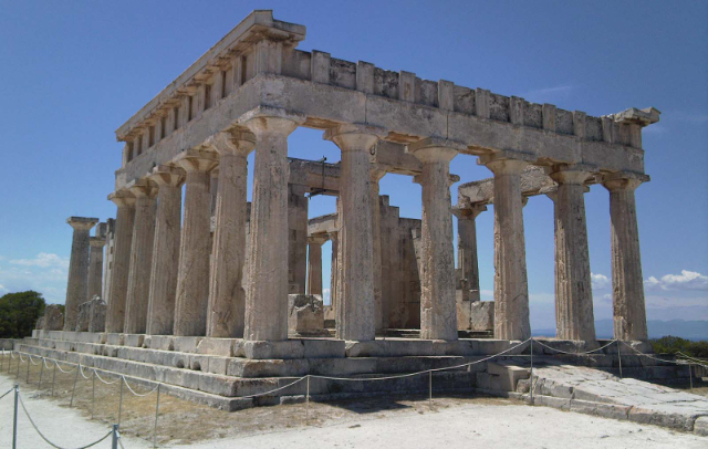 The Temple of Athena Aphaia — Egina 180 10