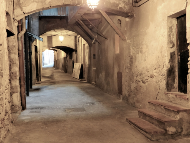Die Rue Obscure — Villefranche-sur-Mer