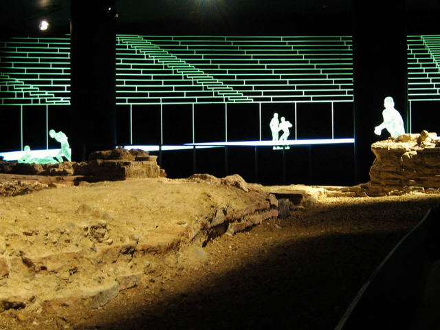 Guildhall's Underground Roman Amphitheater - Guildhall Yard | Secret World Trip Planner