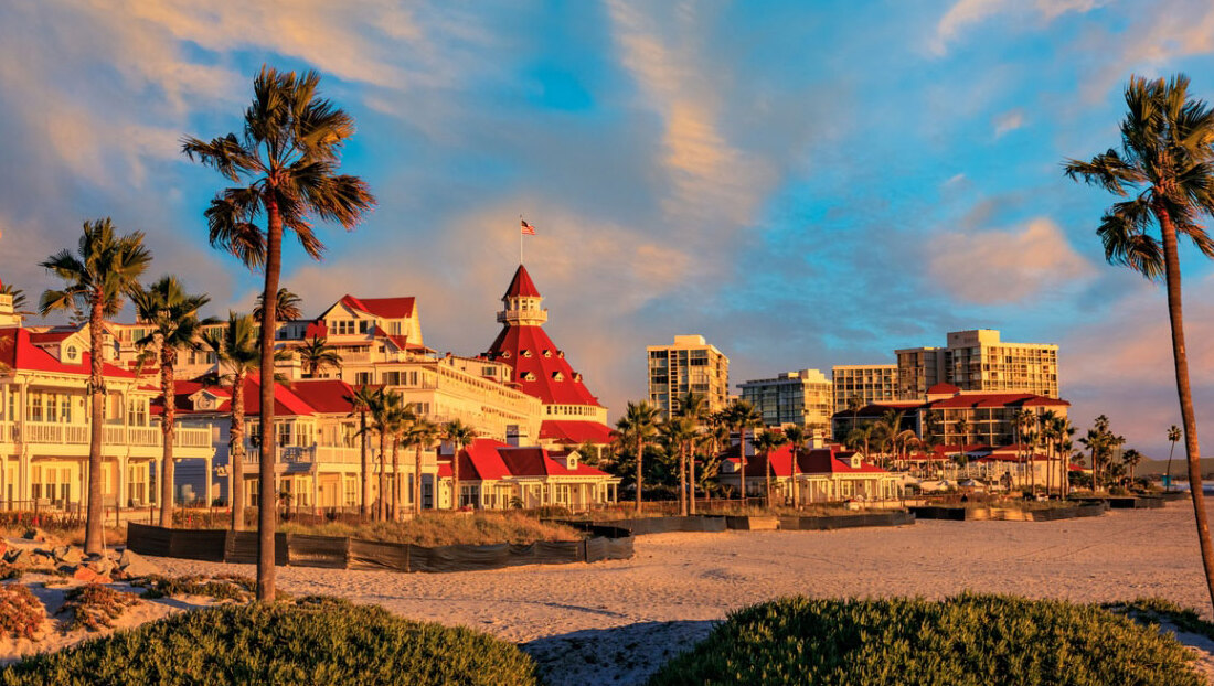 California: the beautiful Hotel Del in Coronado — Coronado