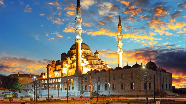 Die Moschee von Eyup Sultan — Eyüp Merkez