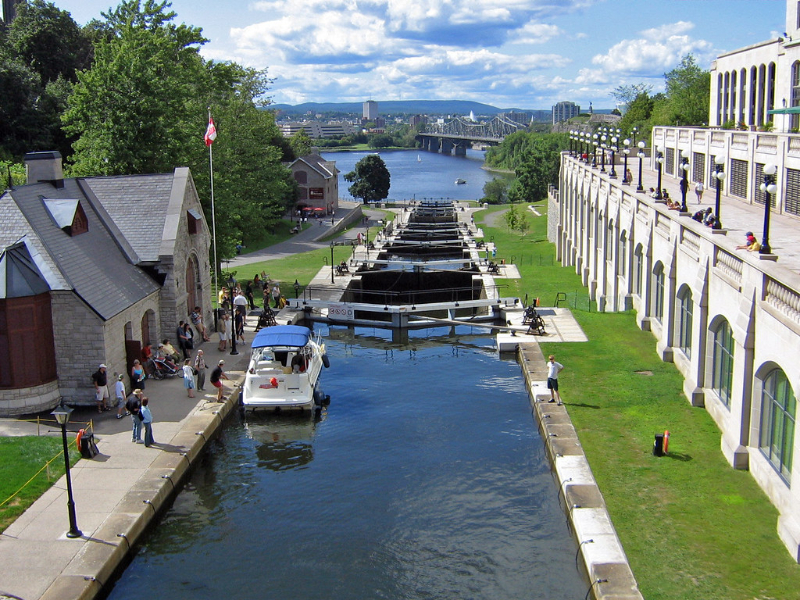 Sito storico nazionale del Canale Rideau - Ottawa | Secret World Trip Planner