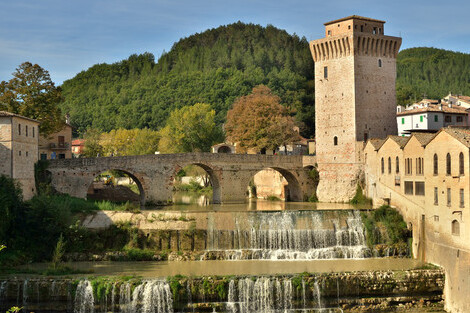 The Fermignano Bridge - Echallod | Secret World Trip Planner